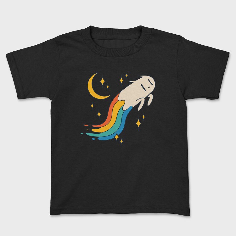 Flying Cat Rainbow, Детска Тениска
