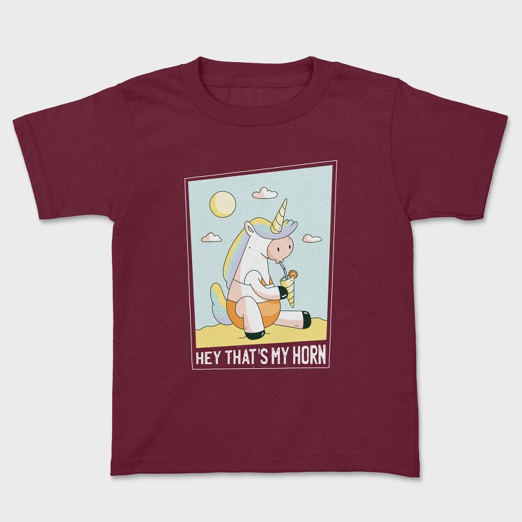 Hey That's My Horn, Kids' T-Shirt