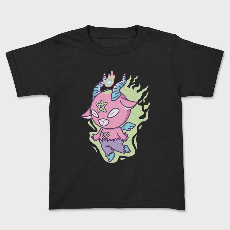 Cute Pastel Baphomet, Детска Тениска