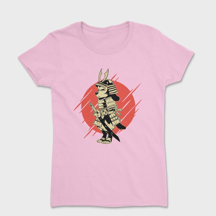 Samurai Dog, Women's T-Shirt