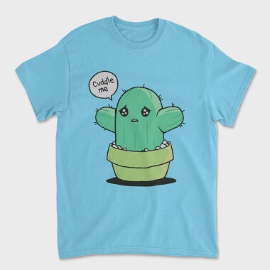 Cuddle Me Cactus, Unisex Men's T-Shirt