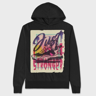 Just Stronger, Unisex Men's Hoodie