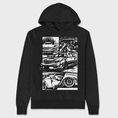 WRX STI, Unisex Men's Hoodie