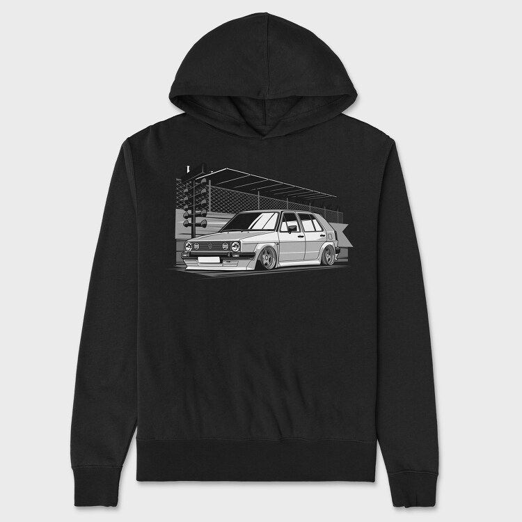 Golf MK2, Unisex Men's Hoodie