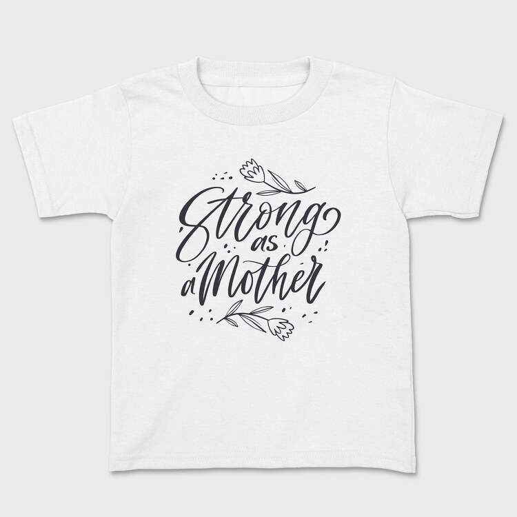 Lettering Mothers, Детска Тениска