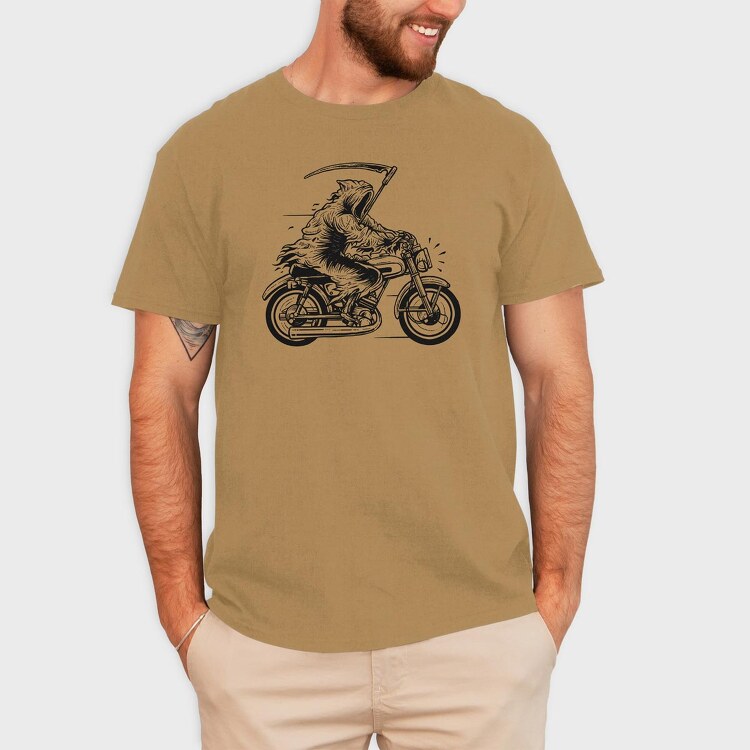 Pedal Pusher, Unisex Men's T-Shirt