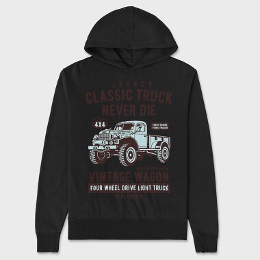 Classic Truck, Unisex Men's Hoodie