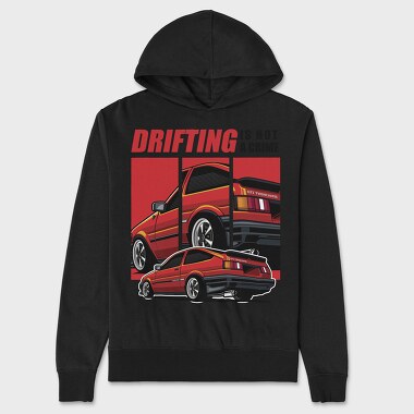 Drifting Is Not a Crime Trunero, Unisex Men's Hoodie