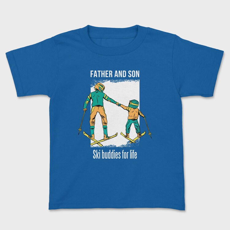 Father Son, Kids' T-Shirt