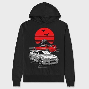 RIVALS GTR SUPRA, Unisex Men's Hoodie
