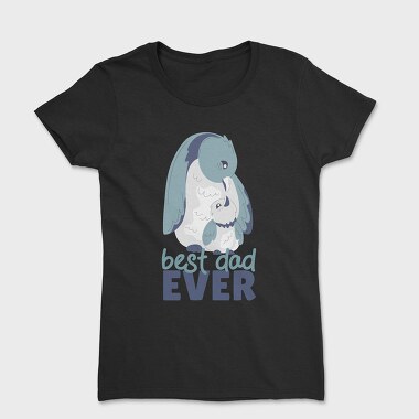 Best Dad Ever Penguin, Women's T-Shirt