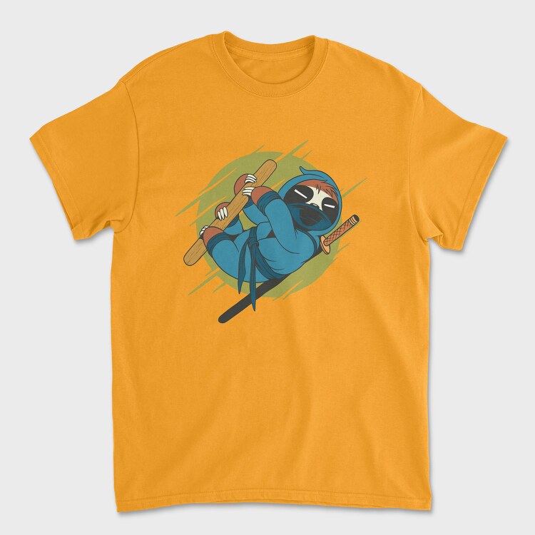 Scooter Sloth, Unisex Men's T-Shirt