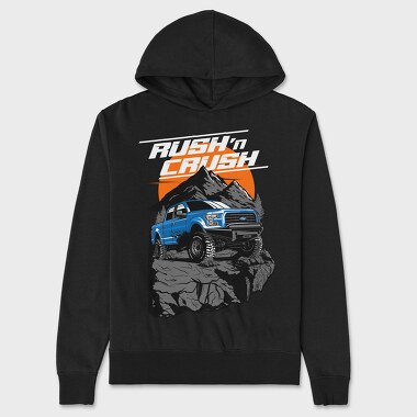 RUSH N CRUSH, Unisex Men's Hoodie