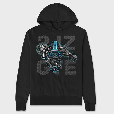 2JZ-GTE, Unisex Men's Hoodie