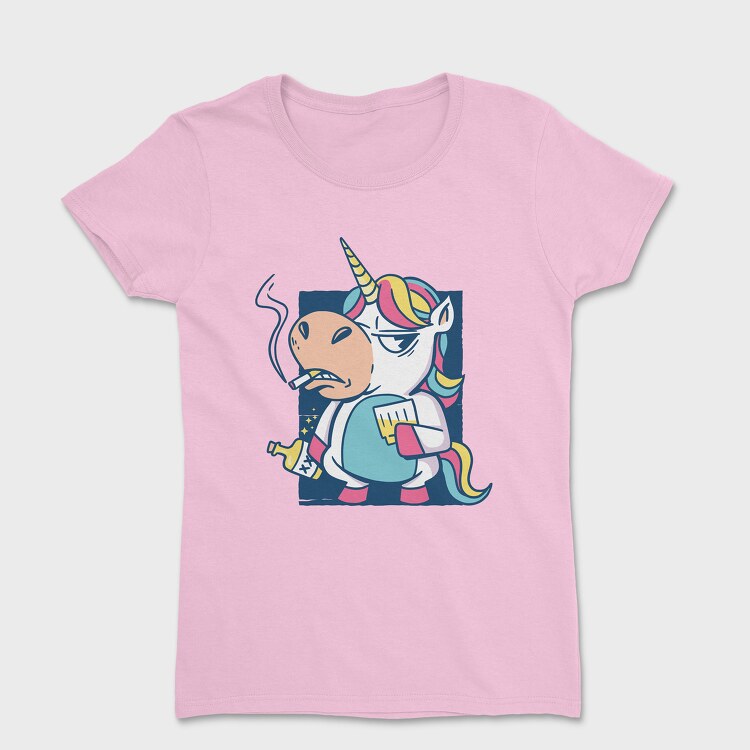 Bad Habits Unicorn, Дамска Тениска