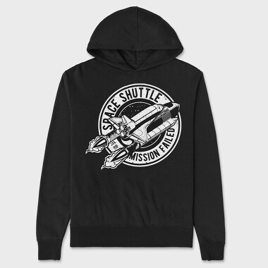 Mission Failed, Unisex Men's Hoodie
