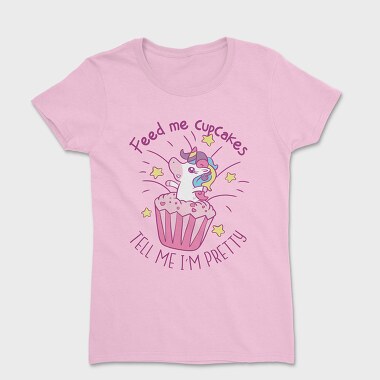 Unicorn Cupcake, Women's T-Shirt