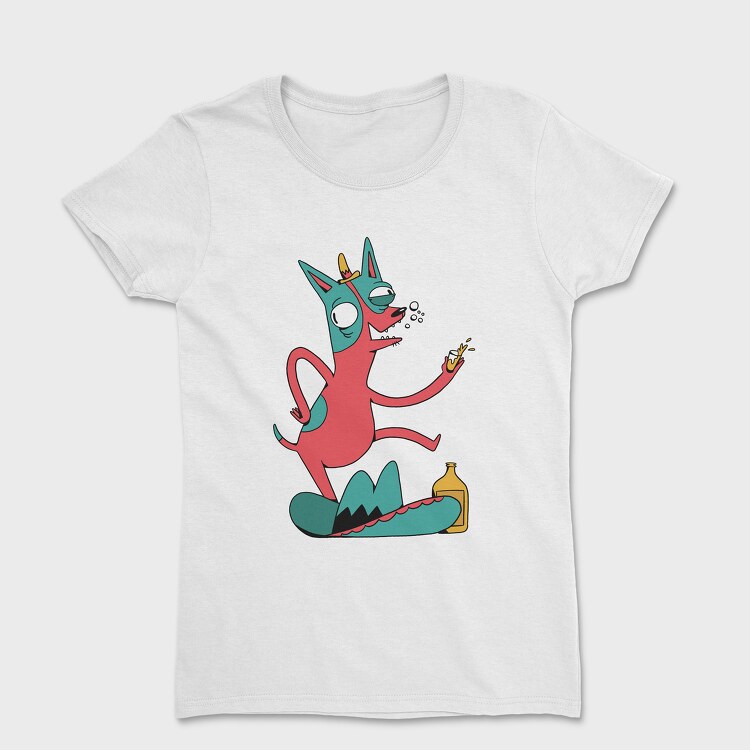 Drunk Chihuahua, Women's T-Shirt