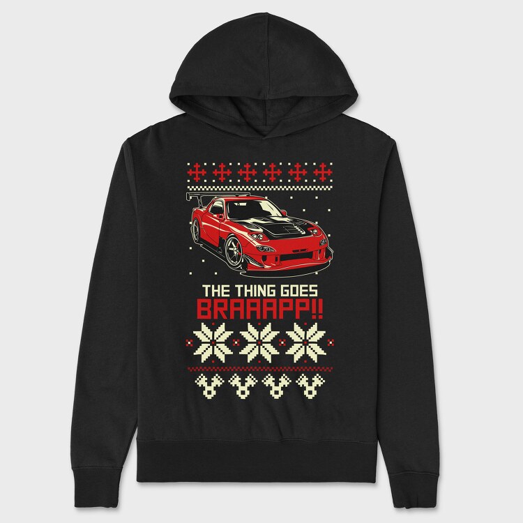 RX7 UGLY SWEATER, Unisex Men's Hoodie