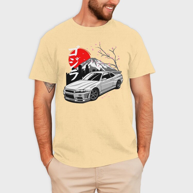 GTR R35 Liberty Walk Silhouette, Women's T-Shirt