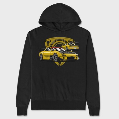 RX7, Unisex Men's Hoodie