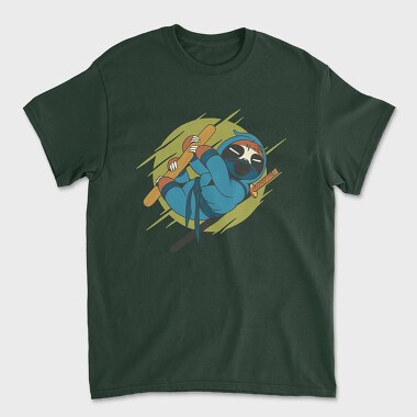 Sloth Ninja, Unisex Men's T-Shirt