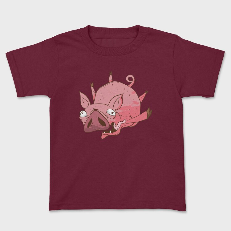 Flying Pig, Kids' T-Shirt