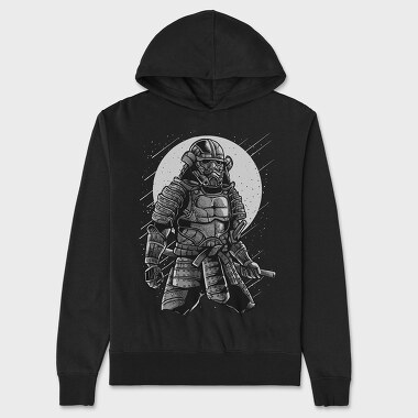 Samurai Galaxy, Unisex Men's Hoodie