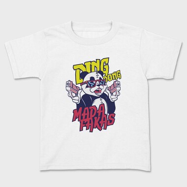 Kids' T-Shirt, Ding Dong Panda T Shirt