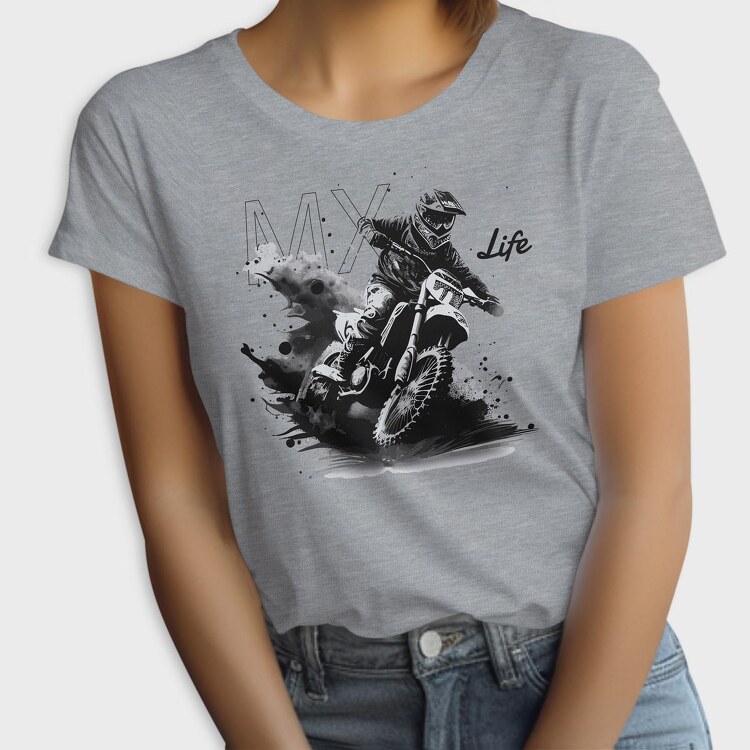Classic Motorcycle Rider, Women's T-Shirt