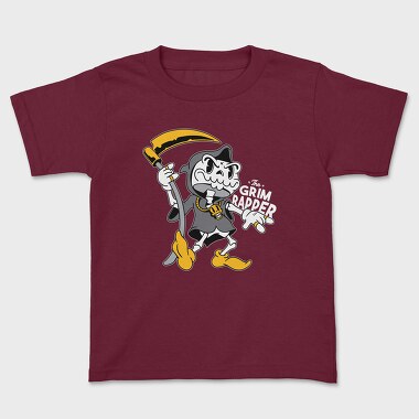 Grim Rapper, Kids' T-Shirt