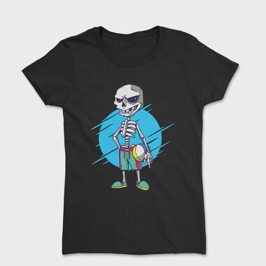 Beach Volley Skull, Дамска Тениска