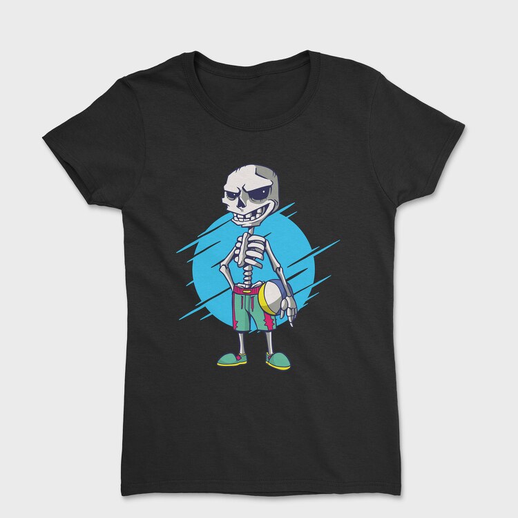Beach Volley Skull, Дамска Тениска
