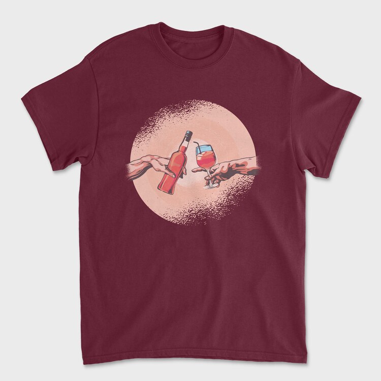 Creation Moment Cheers, Unisex Men's T-Shirt