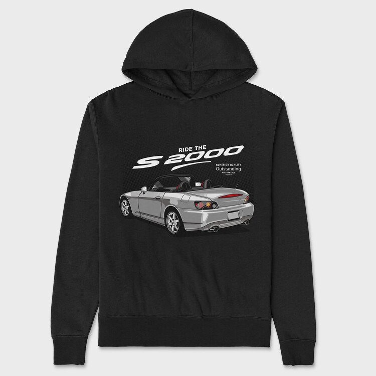 HondaS2000, Unisex Men's Hoodie