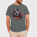 Motocross MotorcycleArt 80S, Unisex Men's T-Shirt