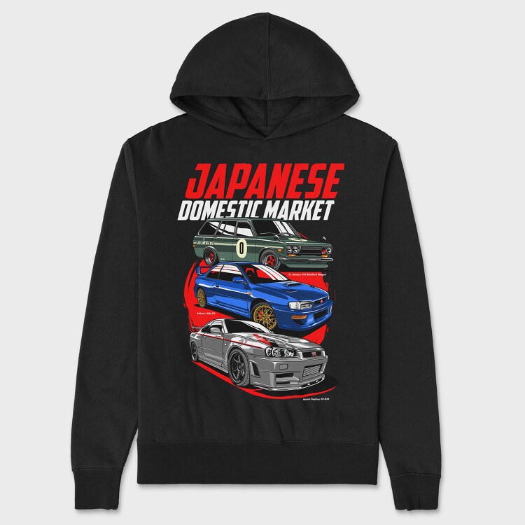 jdm legend, Unisex Men's Hoodie
