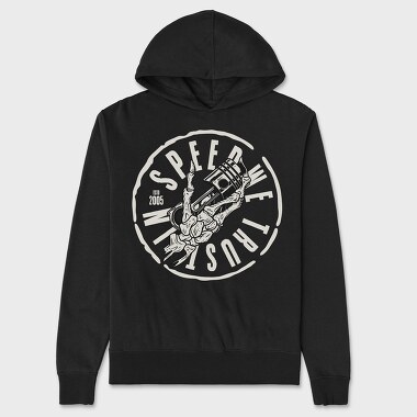 Skull Piston, Unisex Men's Hoodie