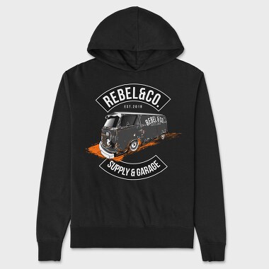 KOMBI, Unisex Men's Hoodie