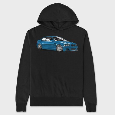 Bmw E46 M3, Unisex Men's Hoodie