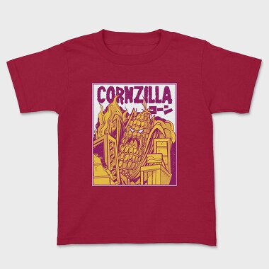 Corn Zilla, Kids' T-Shirt