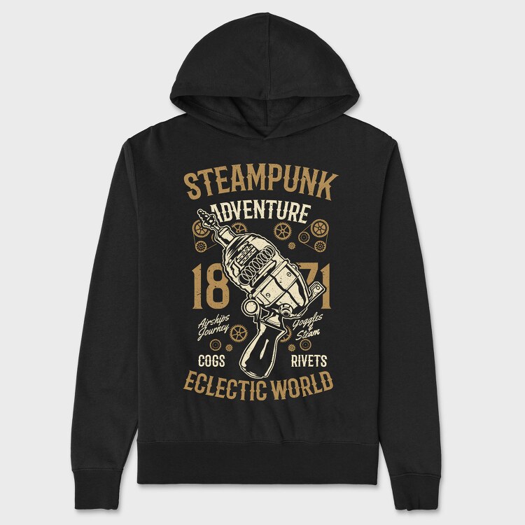 Steampunk Adventure, Унисекс Мъжко Суичър