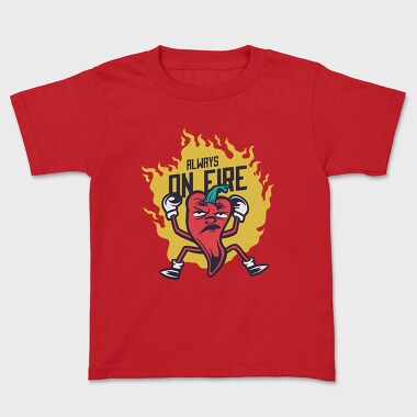 Chilli Angry, Kids' T-Shirt