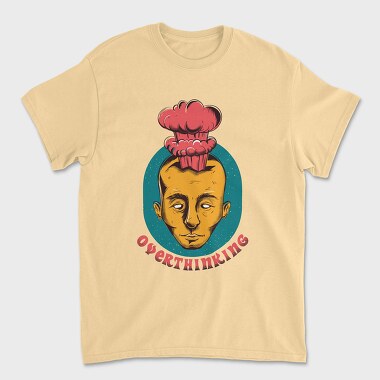Overthinking, Unisex Men's T-Shirt
