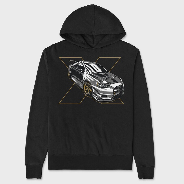 LANCER EVO X, Unisex Men's Hoodie