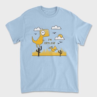 I'm Offline, Unisex Men's T-Shirt
