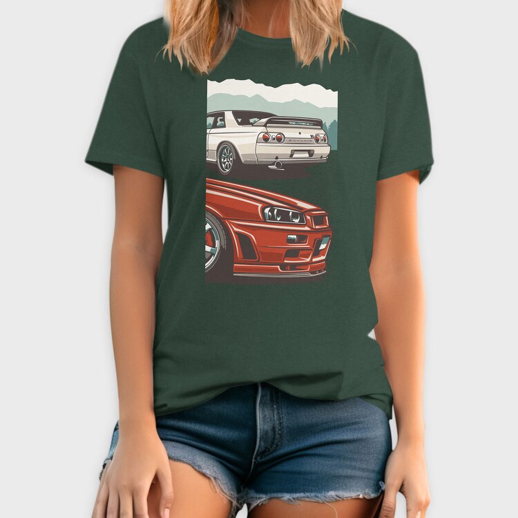 Nature Scenery 2, Унисекс Мъжка Тениска