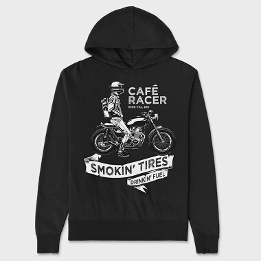 CAFE RACER, Unisex Men's Hoodie