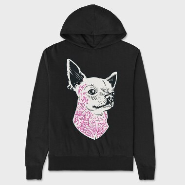 Tattoo Chiwawa, Unisex Men's Hoodie