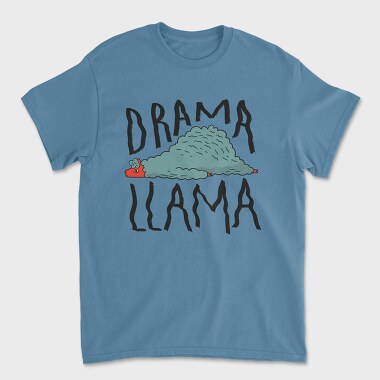 Drama Llama, Unisex Men's T-Shirt